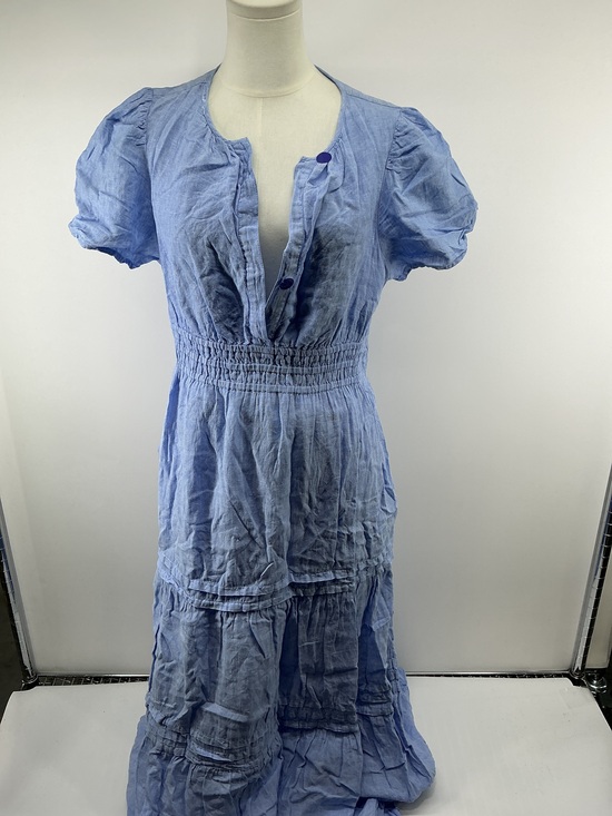 Quince Dresses & Skirts - 100% European Linen Tiered Maxi Dress